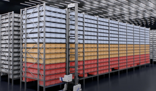 Heat Mapping Technology Rendering on the HaiPick Goods to Person System