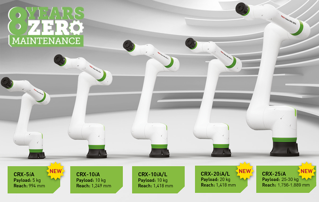 Fanuc Robotic Line - 8 Years Zero Maintenance