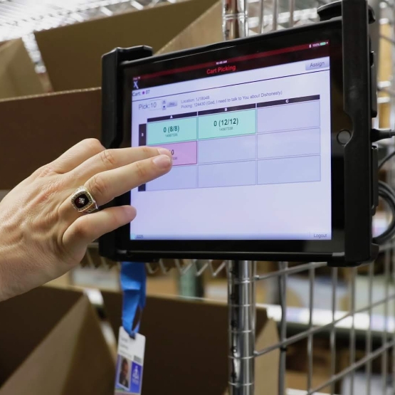 Smart Cart Screen