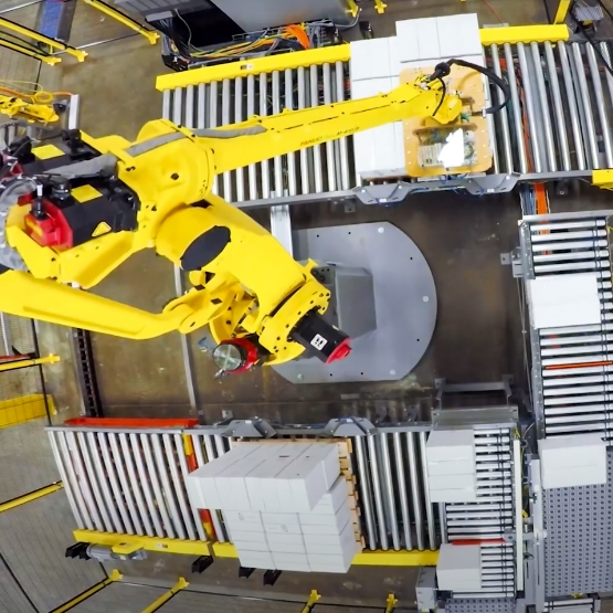 One Fully Automated Line