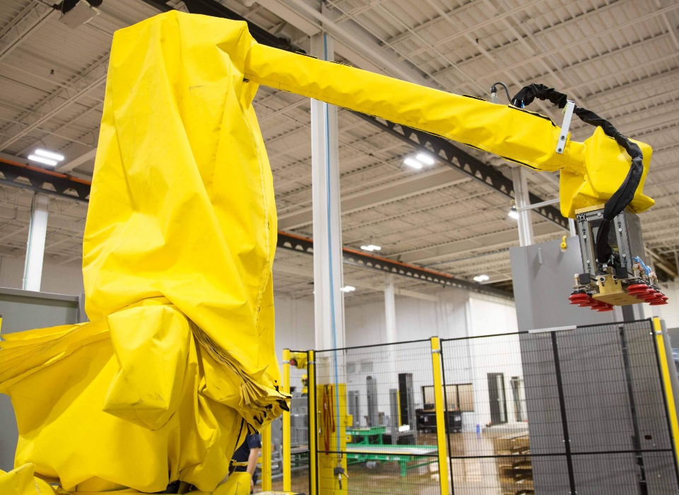 Temperature Safe Robotic Palletizer